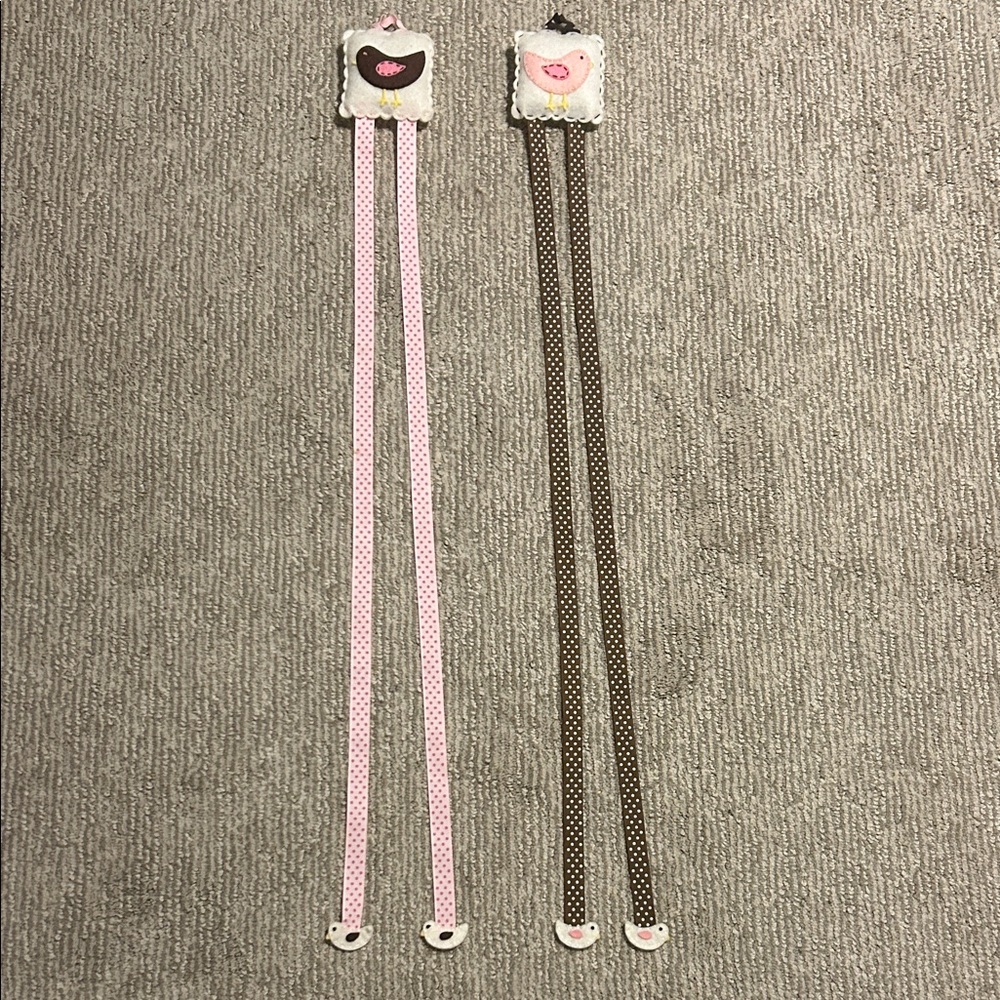 Little Girls Bird Bow Holders